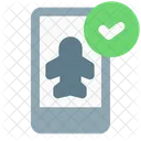 Mobile Check In Icon
