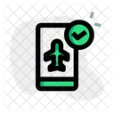 Mobile Check In Check In Self Check In Icon