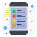 Mobile Checklist  Icon