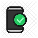 Mobile Checl Mobile Checkmark Icon