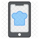 Mobile Chef Online Chef Mobile Restaurant Icon