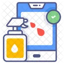 Cleaning Mobile Clean Icon