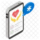 Clinic Mobile Clinic Online Healthcare Icon