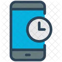携帯時計、スマートフォン、携帯電話 アイコン