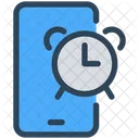 Mobile clock  Icon