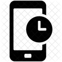 Mobile clock  Icon