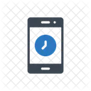 Mobile Time Clock Icon