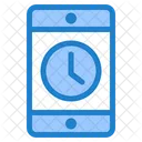 Mobile Clock  Icon