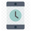 Mobile Clock  Icon