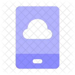 Mobile Cloud  Symbol