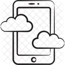 Nuage Mobile Mobile Nuage Icon