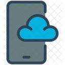 Mobile Cloud  Icon