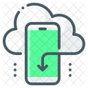 Mobile Apps Cloud Icon