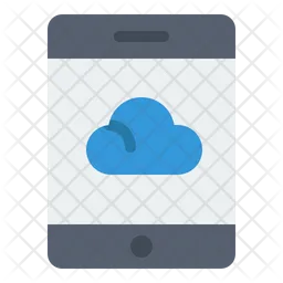 Mobile Cloud  Symbol