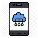 Mobile Cloud Cloud Computing Icon