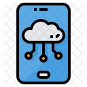 Cloud Computing Smartphone Cloud Icon