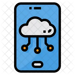 Mobile Cloud Computing  Icon