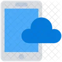 Mobile Cloud  Icon