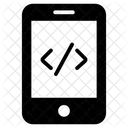 Mobile Codierung App Codierung App Entwicklung Symbol