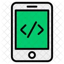 Mobile Codierung App Codierung App Entwicklung Symbol