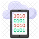 Phone Coding Mobile Coding Cloud Coding Icon