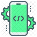 Mobile Coding Mobile Programming Mobile Development Icon