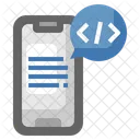 Mobile Coding Mobile Programming Mobile Development Icon