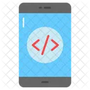 Mobile Coding Software Icon