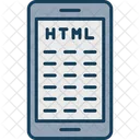 Mobile Coding Mobile Smartphone Icon