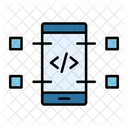 Coding Mobile Programming Mobile Development Icon