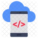 Mobile Coding Mobile Programming Software Development Icon