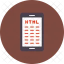 Mobile Coding Mobile Smartphone Icon