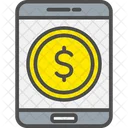 Mobile Coin Mobile Money Money Icon