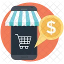 Mobile Commerce Ecommerce Icon