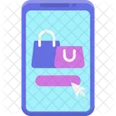 Mobile Commerce  Icon