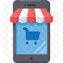 Mobile Shop Shopping Icon