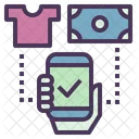 Mobile Commerce Shopping Icon