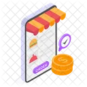 Mobile Commerce Store Icon