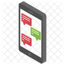 Social Media Mobile Communication Mobile Chatting Icon