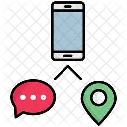 Mobile Communication  Icon