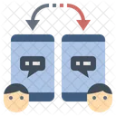 Online Relationship Chat Icon