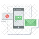 Mobile Communication Mobile Chat Sms Icon
