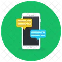 Mobile Chat App Mobile Message Mobile Text Icon