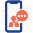 Mobie Seo Chat Business Businessman Icon