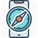 Mobile Compass  Icon