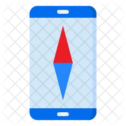 Mobile Compass  Icon