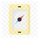 Mobile Compass Compass App Smartphone Icon