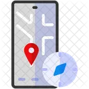 Mobile Compass Icône