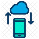 Mobile Cloud Computing Icon