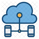Mobile Connect Mobile Data Cloud Samrtphone Icon